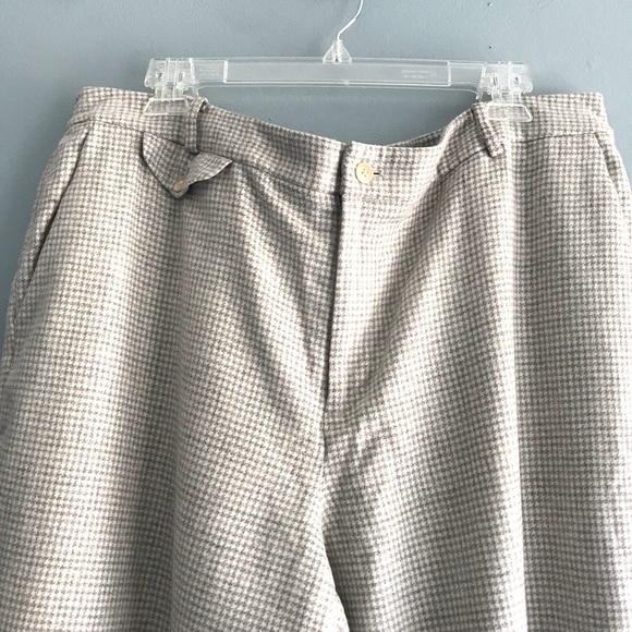 Lauren Ralph Lauren Wool/Angora Blend Houndstooth Pants. Size 18W - Picture 3 of 8